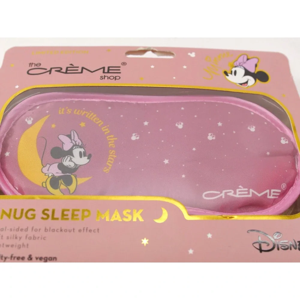 The Creme Shop Disney Minnie Mouse Limited Edition Snug Sleep Mask New In Pkge